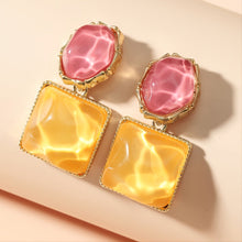 Load image into Gallery viewer, Amelie Water Ripple 18K Gold Plated Earrings - Serenity Handmade Jewelry