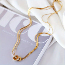 Load image into Gallery viewer, Brigitte Titanium Accent Necklace - Serenity Handmade Jewelry