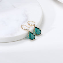 Load image into Gallery viewer, Darling Tourmaline Dangle Earrings - Serenity Handmade Jewelry