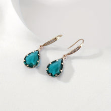 Load image into Gallery viewer, Darling Tourmaline Dangle Earrings - Serenity Handmade Jewelry