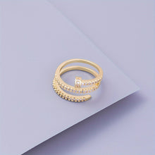 Load image into Gallery viewer, Desmedona Golden Wrap Ring - Serenity Handmade Jewelry