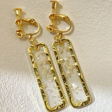 Load image into Gallery viewer, Elodie 14K Gold Plated Shell Earrings - Serenity Handmade Jewelry