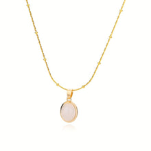 Load image into Gallery viewer, Esmeralda 18K Gold-Plated Pendant Necklace - Serenity Handmade Jewelry