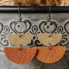 Load image into Gallery viewer, Estelle Retro Drop Earrings - Serenity Handmade Jewelry