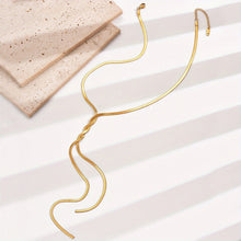 Load image into Gallery viewer, He Loves Me 14K Gold Plated Statement Necklace - Serenity Handmade Jewelry