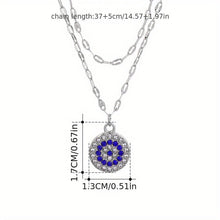 Load image into Gallery viewer, Lavinia Double Layer 18K Gold Necklace - Serenity Handmade Jewelry