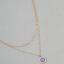 Load image into Gallery viewer, Lavinia Double Layer 18K Gold Necklace - Serenity Handmade Jewelry