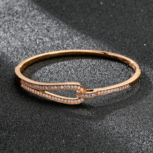 Load image into Gallery viewer, Lisette White Zircon Bracelet - Serenity Handmade Jewelry