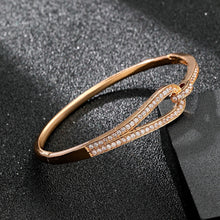 Load image into Gallery viewer, Lisette White Zircon Bracelet - Serenity Handmade Jewelry