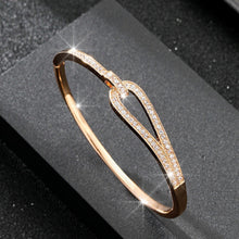 Load image into Gallery viewer, Lisette White Zircon Bracelet - Serenity Handmade Jewelry