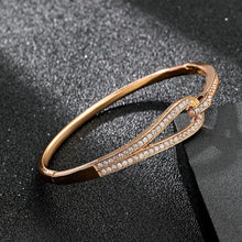 Load image into Gallery viewer, Lisette White Zircon Bracelet - Serenity Handmade Jewelry