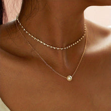 Load image into Gallery viewer, Marguerite Crystal Claw Chain Necklace - Serenity Handmade Jewelry