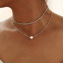 Load image into Gallery viewer, Marguerite Crystal Claw Chain Necklace - Serenity Handmade Jewelry