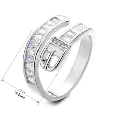 Load image into Gallery viewer, Ophelia Belt Buckle 14K Gold Ring - Serenity Handmade Jewelry