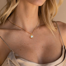 Load image into Gallery viewer, Pearl Essence 18K Gold Plated Necklace - Serenity Handmade Jewelry