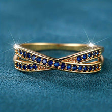 Load image into Gallery viewer, Seraphina Elegant Inlaid Ring - Serenity Handmade Jewelry