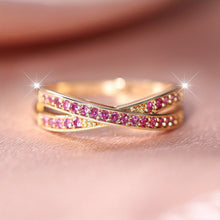 Load image into Gallery viewer, Seraphina Elegant Inlaid Ring - Serenity Handmade Jewelry