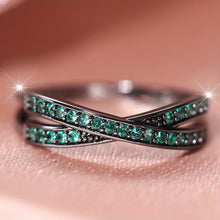 Load image into Gallery viewer, Seraphina Elegant Inlaid Ring - Serenity Handmade Jewelry