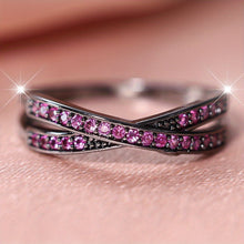 Load image into Gallery viewer, Seraphina Elegant Inlaid Ring - Serenity Handmade Jewelry