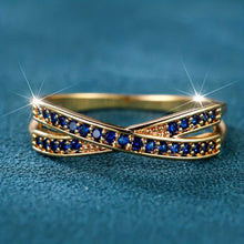 Load image into Gallery viewer, Seraphina Elegant Inlaid Ring - Serenity Handmade Jewelry