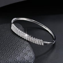 Load image into Gallery viewer, Shine On Me Patterned Bangle - Serenity Handmade Jewelry