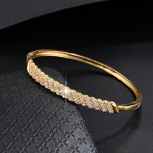 Load image into Gallery viewer, Shine On Me Patterned Bangle - Serenity Handmade Jewelry