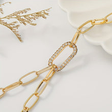 Load image into Gallery viewer, Tabitha Paperclip Chain Necklace - Serenity Handmade Jewelry