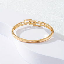 Load image into Gallery viewer, Willette 18K Gold Plated Bangle - Serenity Handmade Jewelry