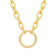 Load image into Gallery viewer, Zephyra Exaggerated Circle Necklace - Serenity Handmade Jewelry