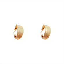 Load image into Gallery viewer, Ivette Chunky Golden Hoops
