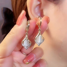 Load image into Gallery viewer, Elia Exquisite Opal Earrings - Serenity Handmade Jewelry
