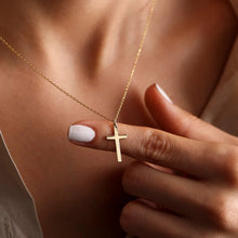 Load image into Gallery viewer, Eternal Cross Pendant Necklace - Serenity Handmade Jewelry
