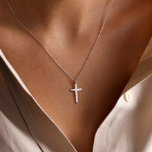 Load image into Gallery viewer, Eternal Cross Pendant Necklace - Serenity Handmade Jewelry
