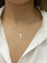 Load image into Gallery viewer, Eternal Cross Pendant Necklace - Serenity Handmade Jewelry
