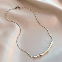 Load image into Gallery viewer, Golden Glamour Collarbone Necklace - Serenity Handmade Jewelry
