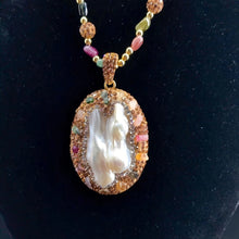 Load image into Gallery viewer, Topanga Baroque Necklace - Serenity Handmade Jewelry
