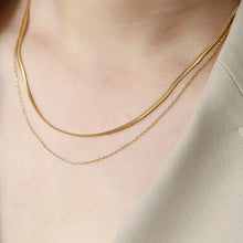 Load image into Gallery viewer, 18K Gold Plated Savanna Necklace - Serenity Handmade Jewelry
