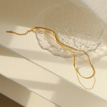 Load image into Gallery viewer, 18K Gold Plated Savanna Necklace - Serenity Handmade Jewelry
