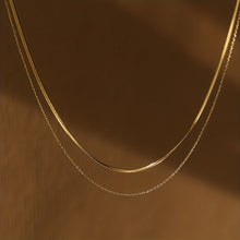 Load image into Gallery viewer, 18K Gold Plated Savanna Necklace - Serenity Handmade Jewelry
