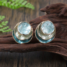 Load image into Gallery viewer, Annabelle Layered Ombre Earrings - Serenity Handmade Jewelry
