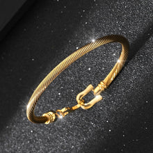 Load image into Gallery viewer, Arabella Gold Plated Bracelet - Serenity Handmade Jewelry
