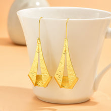 Load image into Gallery viewer, Cosette Geometric Hollow Earrings - Serenity Handmade Jewelry
