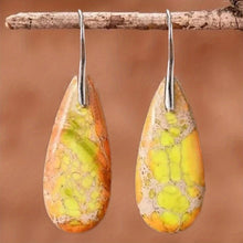 Load image into Gallery viewer, Daria Droplet Detail Dangle Earrings - Serenity Handmade Jewelry
