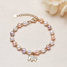 Load image into Gallery viewer, Emmeline Faux Pearl Bracelet - Serenity Handmade Jewelry
