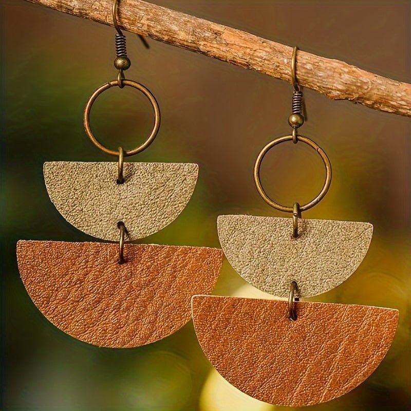 Estelle Retro Drop Earrings - Serenity Handmade Jewelry