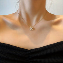 Load image into Gallery viewer, Pearl Essence 18K Gold Plated Necklace - Serenity Handmade Jewelry
