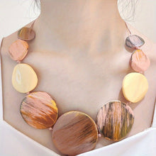 Load image into Gallery viewer, Ursuline Geometric Necklace - Serenity Handmade Jewelry
