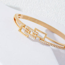 Load image into Gallery viewer, Willette 18K Gold Plated Bangle - Serenity Handmade Jewelry
